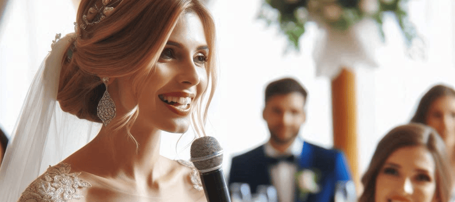 Mother of the Bride giving Speech