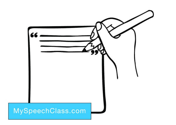 intro public speech writing